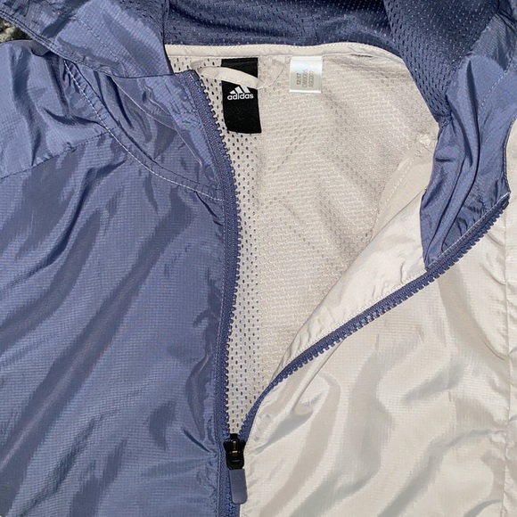 Adidas ID Shell Anorak Ivory Women Size Large - Picture 3 of 9